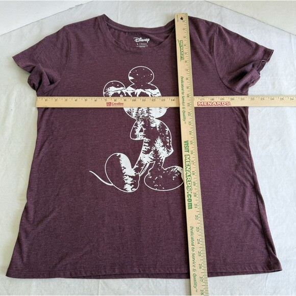 Disney Mickey Mouse Wilderness Silhouette Pine Trees T-Shirt Family Fun L - Picture 3 of 6